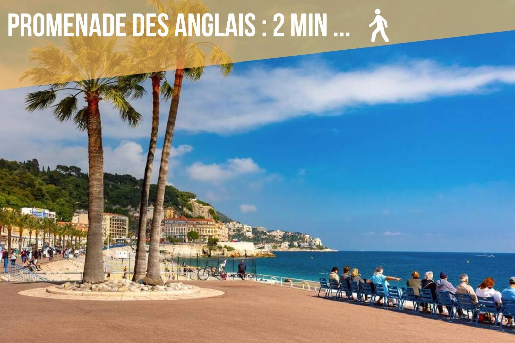 Nomade - Vieux - 2 - Wifi - Ac - 5 Min Des Plages - 30 Min De Cannes Et Monaco * Nizza